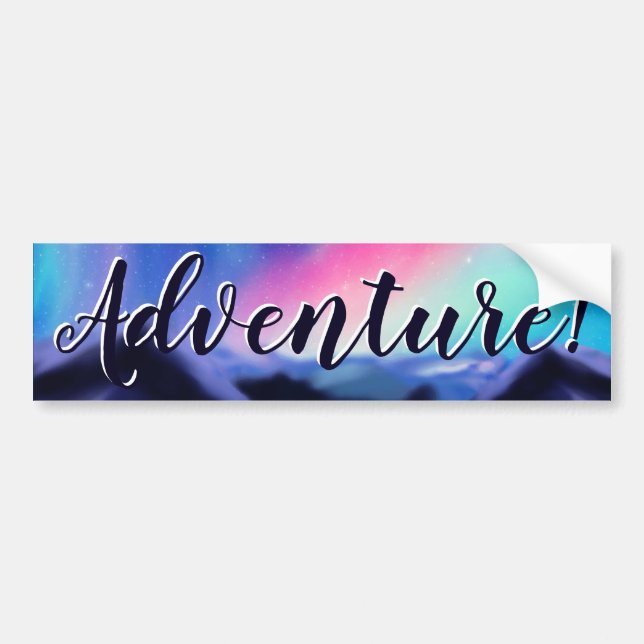 Aurora Dreams Bumper Sticker (Front)