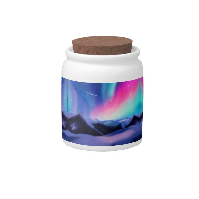 Aurora Dreams Candy Jar (Front)