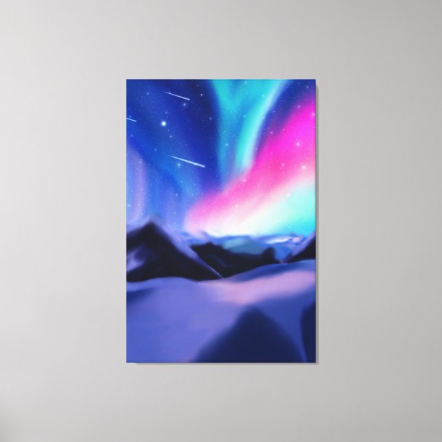 Aurora Dreams Canvas Print (Front)
