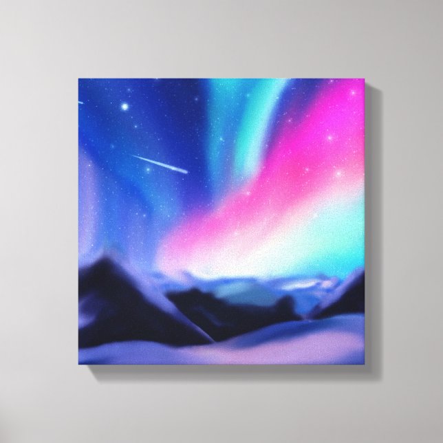 Aurora Dreams Canvas Print (Front)