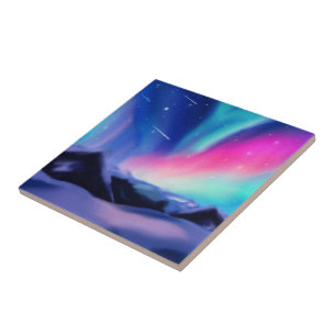 Aurora Dreams Ceramic Tile