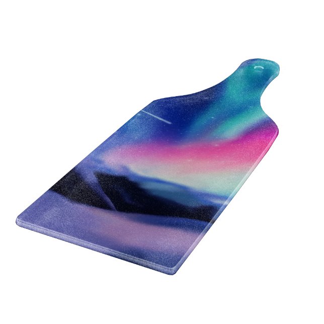 Aurora Dreams Cutting Board (Corner)