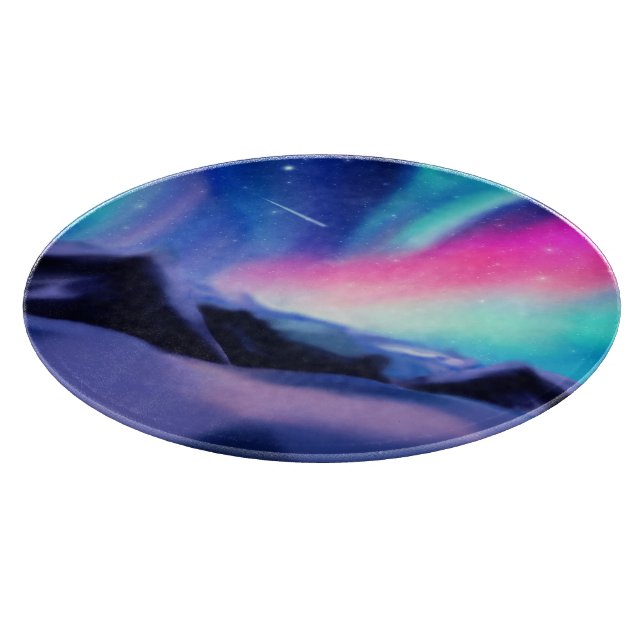 Aurora Dreams Cutting Board (Corner)