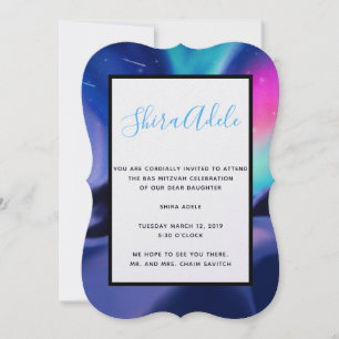 Aurora Dreams Invitation