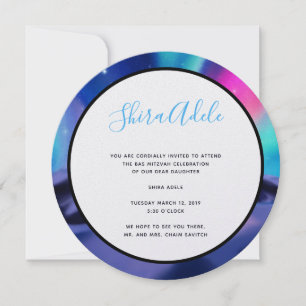 Aurora Dreams Invitation