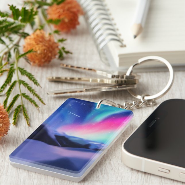 Aurora Dreams Keychain (Front Right)