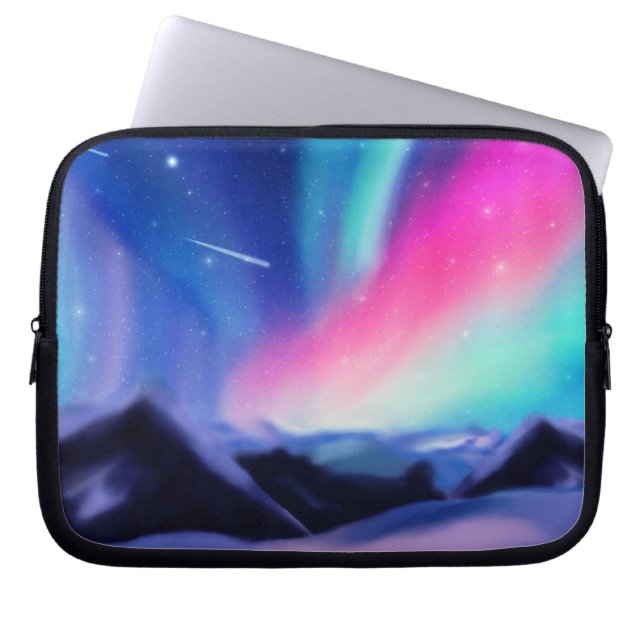Aurora Dreams Laptop Sleeve (Front)