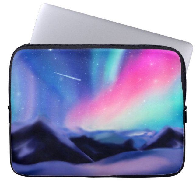 Aurora Dreams Laptop Sleeve (Front)