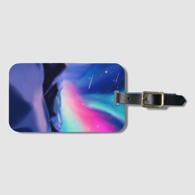 Aurora Dreams Luggage Tag (Front Horizontal)