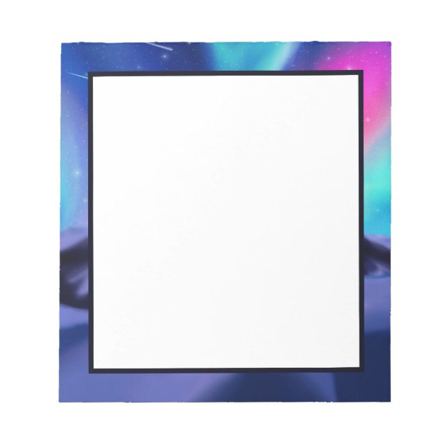 Aurora Dreams Notepad (Front)