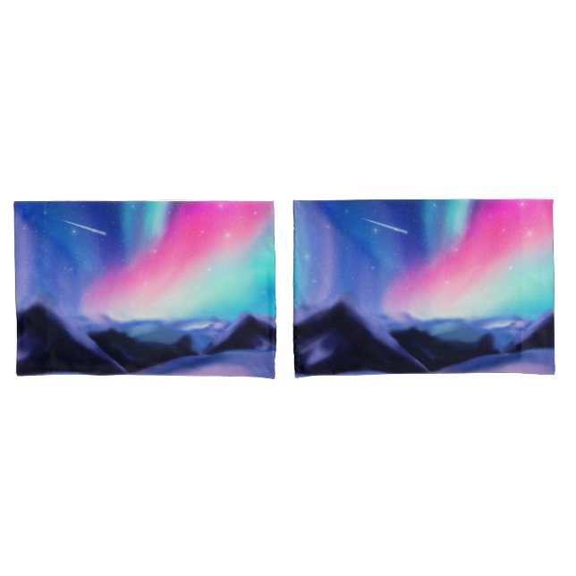 Aurora Dreams Pillow Case (Front-Set)