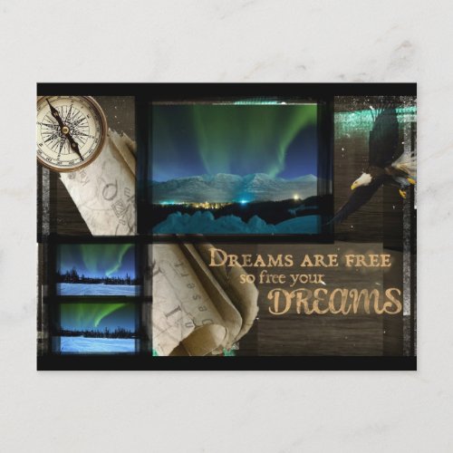 Aurora Dreams Postcard