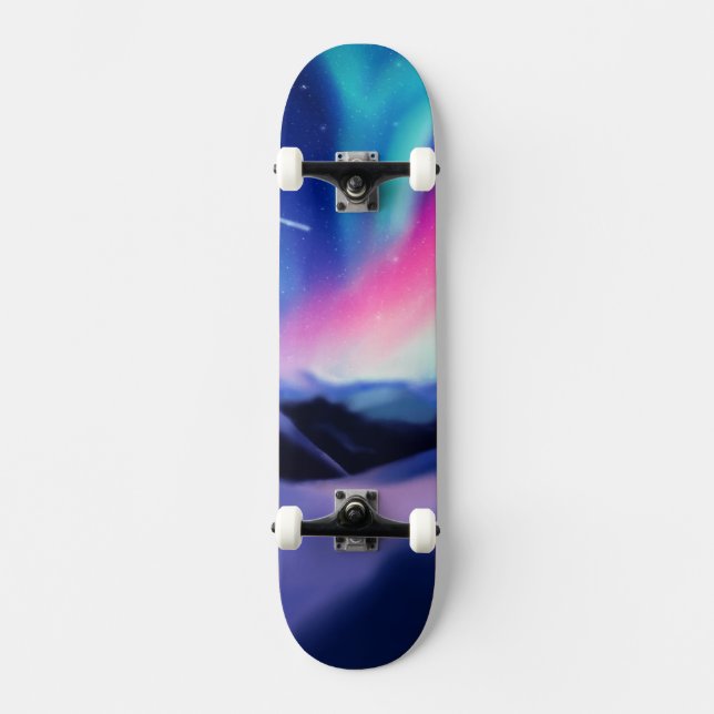 Aurora Dreams Skateboard (Front)