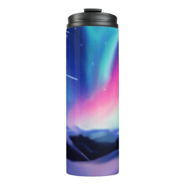 Aurora Dreams Thermal Tumbler (Front)