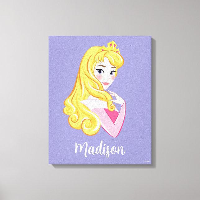 Aurora Fairest of Them All Canvas Print (Front)