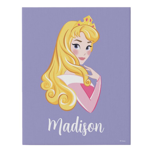 Aurora Fairest of Them All Faux Canvas Print (Front)
