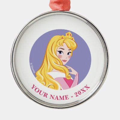 Aurora Fairest of Them All Metal Ornament