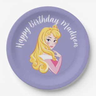 Aurora Fairest of Them All Paper Plates