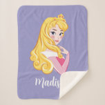 Aurora Fairest of Them All Sherpa Blanket