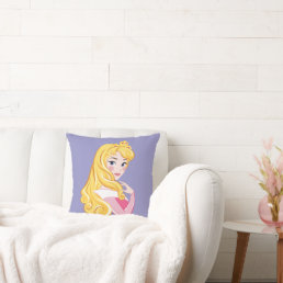 Aurora Fairest of Them All Throw Pillow