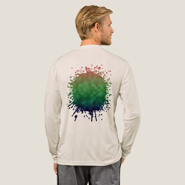 Aurora Fields Tri-Blend Shirt (Full Back)