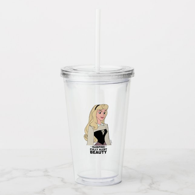 Aurora | Fully Alert Beauty Acrylic Tumbler (Front)