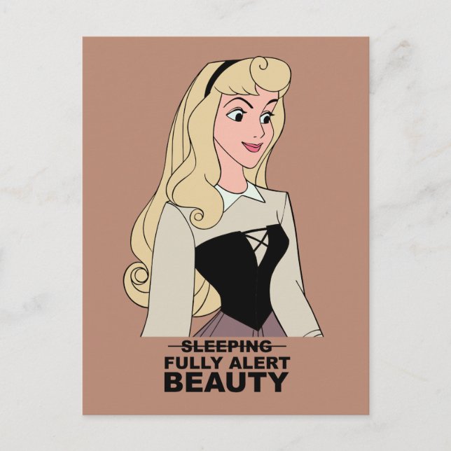 Aurora | Fully Alert Beauty Postcard (Front)