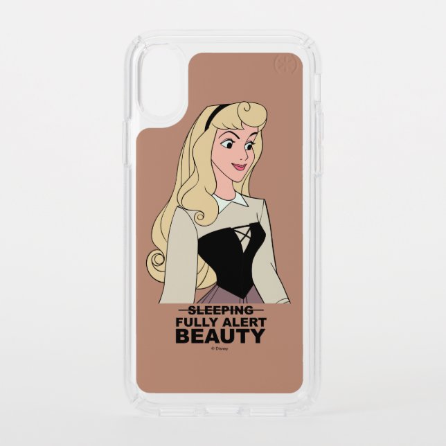 Aurora | Fully Alert Beauty Speck iPhone XS Case (Front)