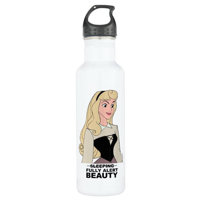 Aurora | Fully Alert Beauty Stainless Steel Water Bottle (Front)