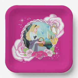 Aurora - Gentle and Graceful Paper Plates