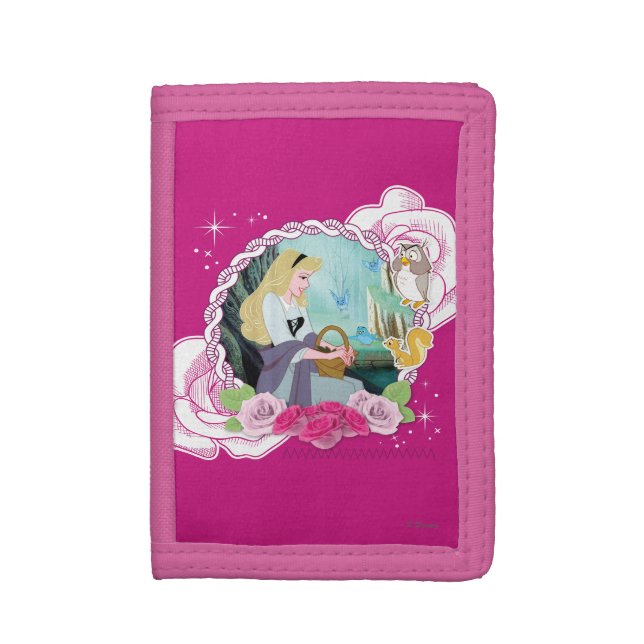 Aurora - Gentle and Graceful Trifold Wallet (Front Vertical)