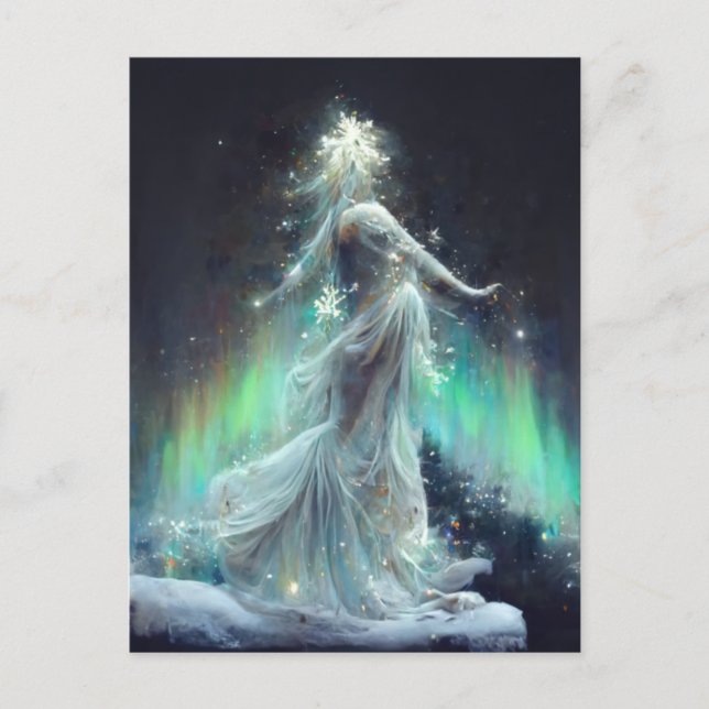 Aurora goddess  postcard (Front)