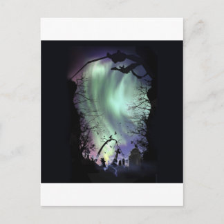 aurora graveyard postcard