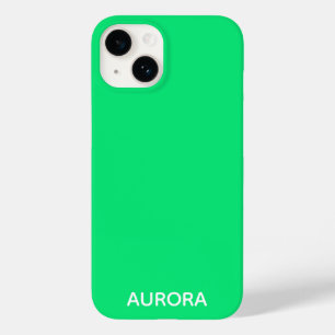 Aurora green color name Case-Mate iPhone 14 case