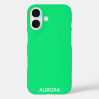 Aurora green color name