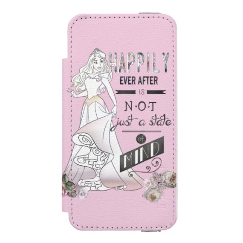 Aurora _ Happily Ever After Wallet Case For iPhone SE55s