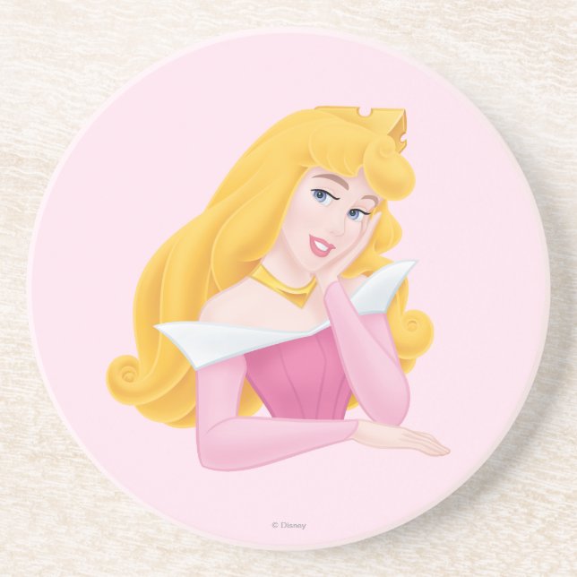 Aurora Headshot Coaster (Front)