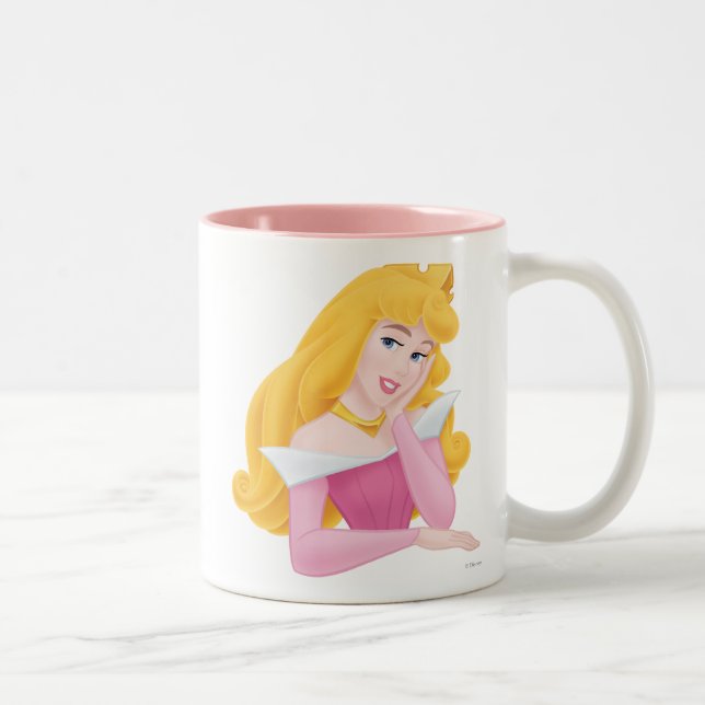 Aurora Headshot Two-Tone Coffee Mug (Right)