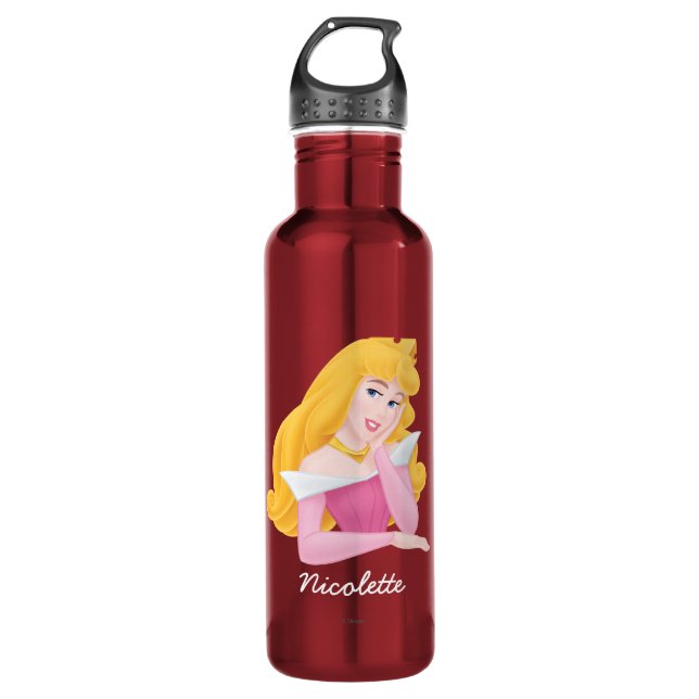 Aurora Headshot Water Bottle (Front)