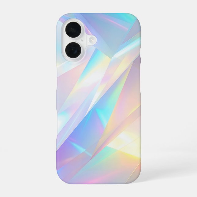 Aurora Holographic Crystal iPhone Case (Back)