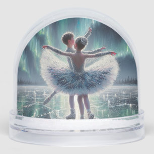 Aurora Ice Ballet Snow Globe