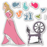 Disney Pincesses Sticker, Zazzle