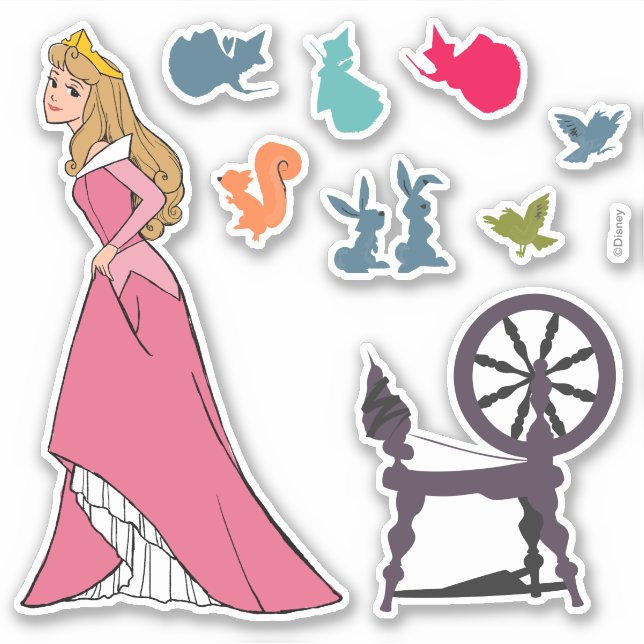 Aurora Icons Sticker (Front)