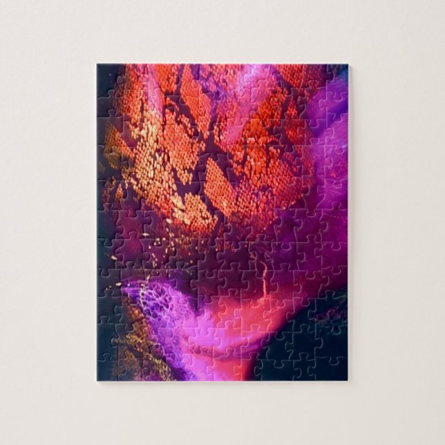 Aurora-Inspired Luxury Art Jigsaw Puzzle (Vertical)