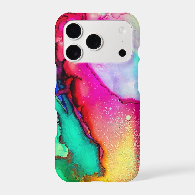 Aurora Lake Iphone Case (Back)