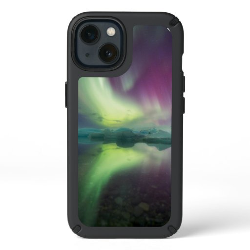 Aurora Lights in Lagoon | Jokulsarlon, Iceland Speck iPhone 13 Case