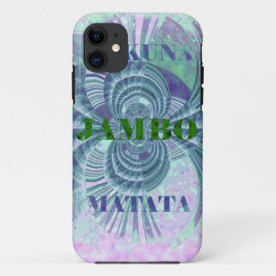 Aurora Matata Art Print iPhone 11 Case