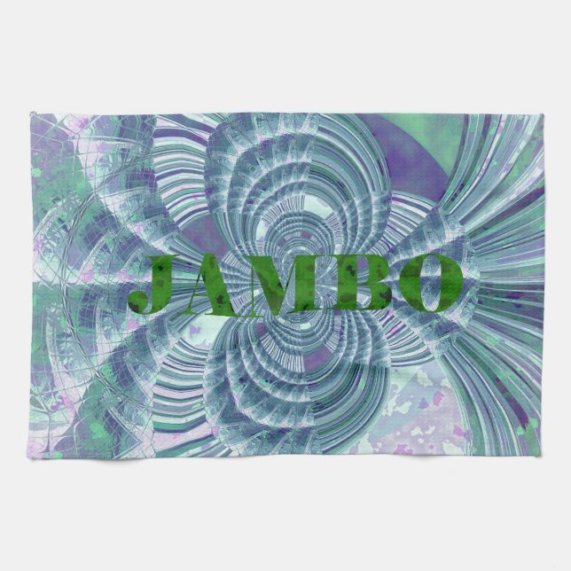 Aurora Matata Art Print Kitchen Towel (Horizontal)