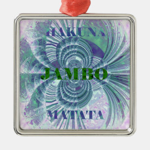 Aurora Matata Art Print Metal Ornament