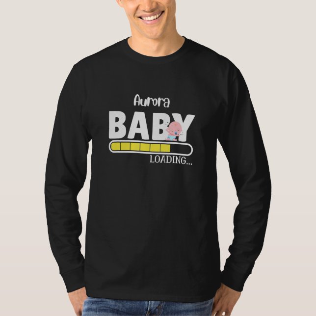 Aurora Native Pride Funny State Baby Parent Mom Da T-Shirt (Front)